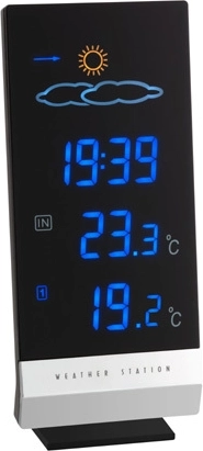 TFA LUMAX rádiom riadená meteorologická stanica s farebným displejom