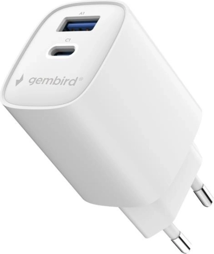 Dva porty: USB‑C + USB‑A