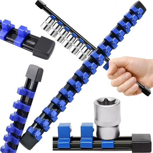 Prehľadné uloženie hlavíc 3/8"