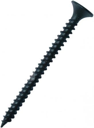 Skrutka do sadrokartónu 3,5 × 25 mm jemný závit, zapustená hlava (1000 ks)