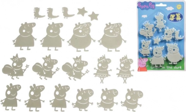 Peppa Pig žiariace figúrky