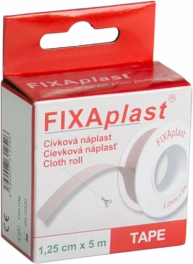 Fixaplast textilná náplasť v rolke 1,25 cm x 5 m