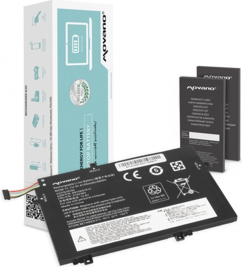 Batéria Movano pre Lenovo ThinkPad L480/L490/L580/L590/L14/L15 4100 mAh (46 Wh)