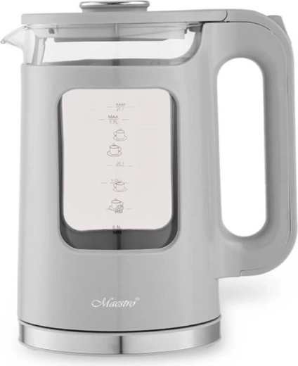 Sklenená rýchlovarná kanvica 1,7 l 2200 W Maestro