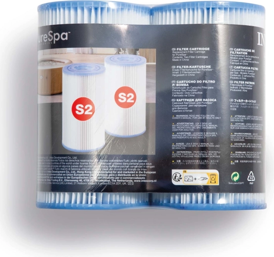 Filter do vírivkovej pumpy INTEX PureSpa S2, sada 2 ks