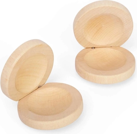 Bigjigs Toys kastaneta z prírodného dreva