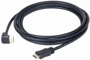 HDMI kábel vysokorýchlostný s Ethernetom uhlový 1,8 m