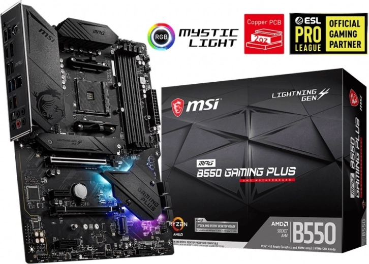 Herná základná doska MSI MPG B550 Gaming Plus
