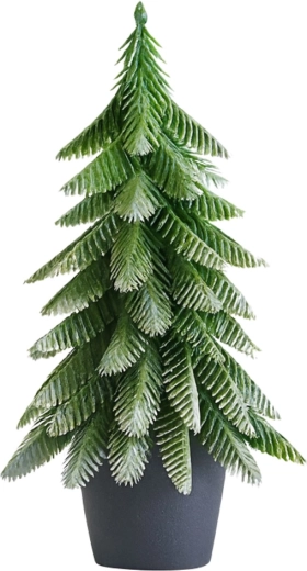 Strieborné mrazivé zakončenie vetvičiek