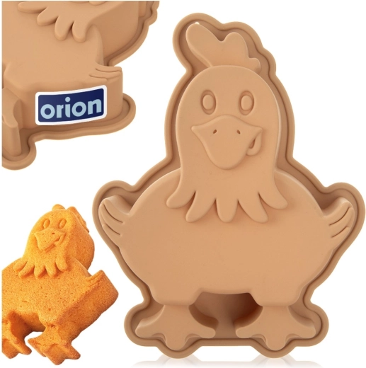 Detailný 3D tvar sliepočky