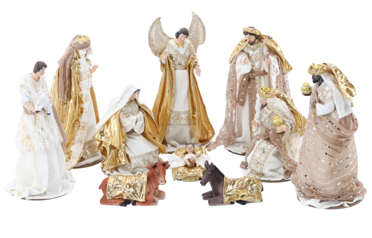 Luxusné bielo‑zlaté prevedenie