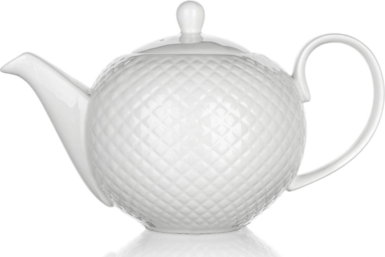 Keramická kanvica Diamond 1,13 l biela