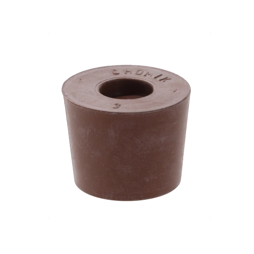 Gumená zátka s otvorom 9 mm pre demižóny 10–25 l