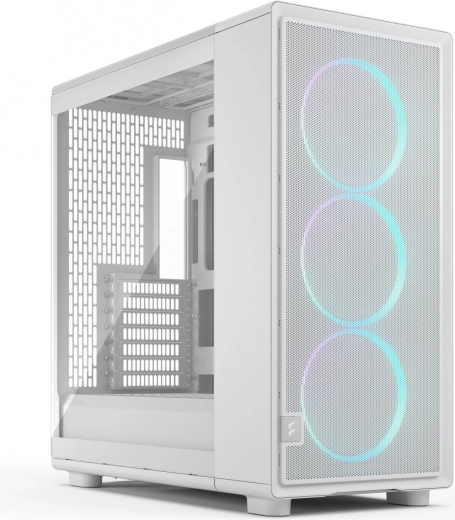 Počítačová skriňa Epoch XL White TG RGB