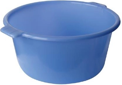 Plastový drez 12 l, priemer 36 cm – mix farieb