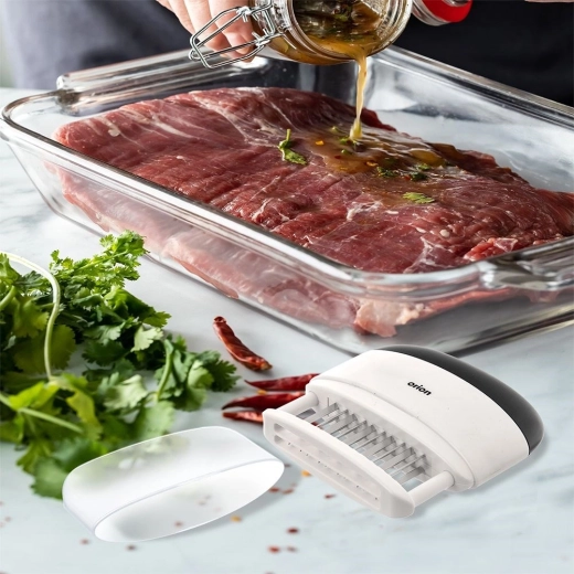 Lepšie vstrebávanie marinády a šťavnatejší výsledok