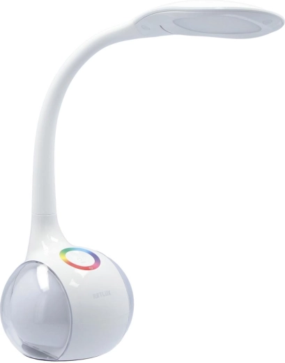 Stolná LED lampička RETLUX s RGB podsvietením