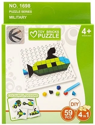 Puzzle skladačka 59 dielikov - 1 kus