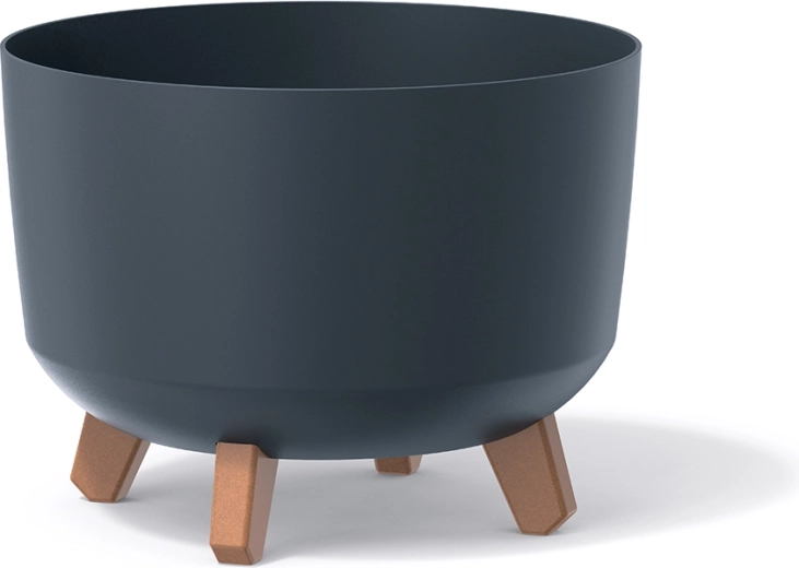 Kvetináč s nohami Gracia Standard 39 cm antracit