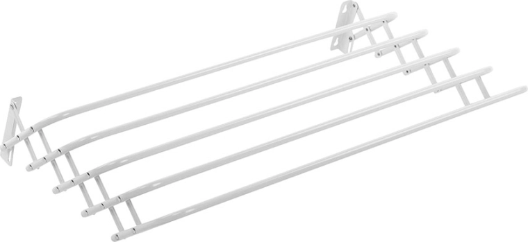 Brio Super skladací nástenný sušiak na bielizeň 4 m, 80 cm