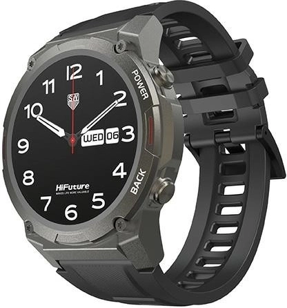 HiFuture FutureGo Mix 2 inteligentné hodinky, čierne