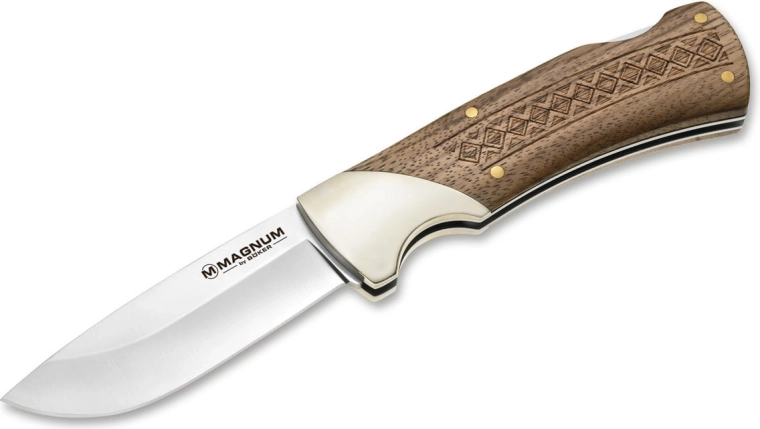 Magnum Woodcraft vreckový nôž 8,8 cm, drevená rukoväť