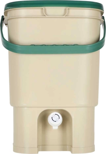 Pohodlné vypúšťanie kompostového čaju