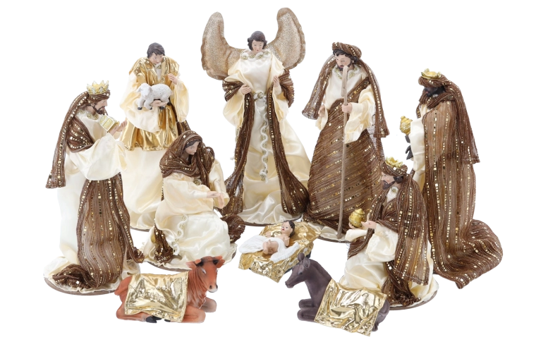 Kompletný betlehem pre okamžitú vianočnú scénu