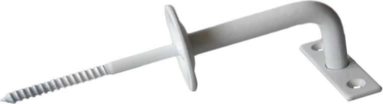 Držiak madla zábradlia Klasik biely