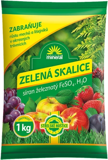 Zelená skalica – síran železnatý 1 kg