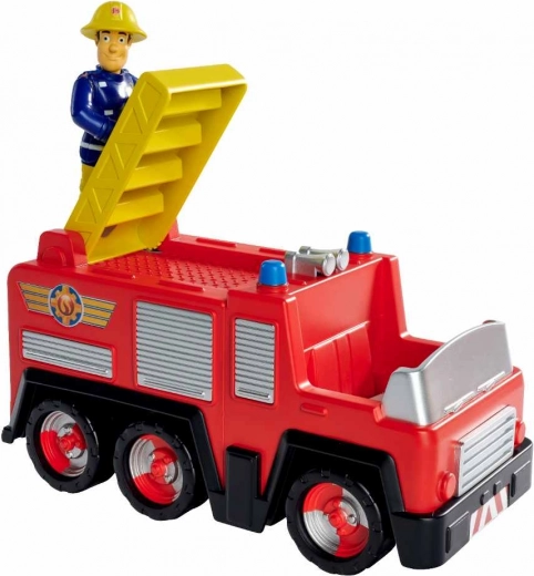 Hasičské auto POŽIARNIK SAM Jupiter mini s figúrkou