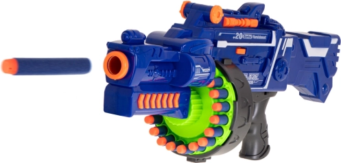 Rotačný guľomet Blaze Storm Exekútor 52 cm + 40 nábojov NERF