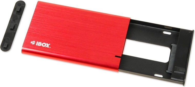 ibox hd-05 2,5" externý box usb 3.1 gen 1 – červený