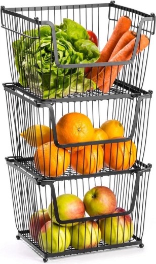 Stohovateľný organizér pre úsporu miesta