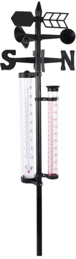 Vonkajšia zapichovacia meteorologická stanica s 5 funkciami