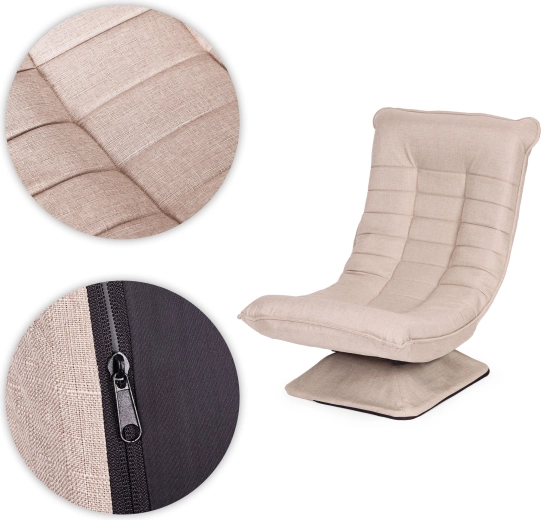 Snímateľný poťah z ľanovej látky