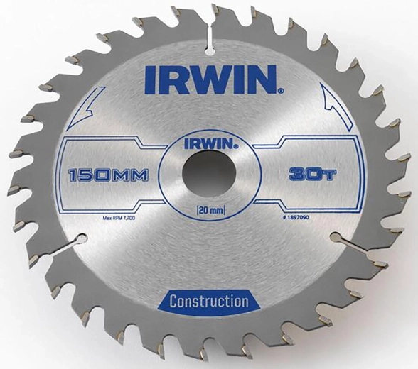 Pílový kotúč IRWIN 150 mm, 30 zubov, tenký rez na drevo