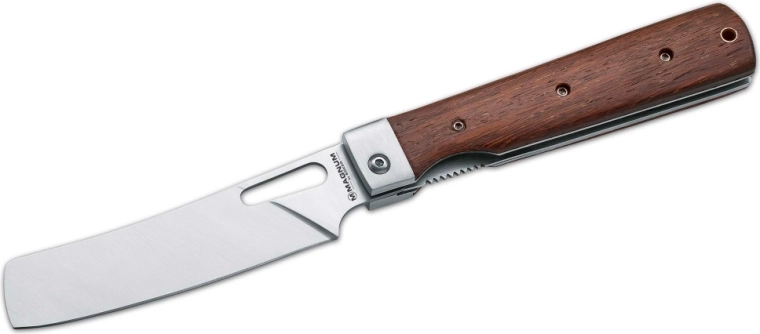 Magnum Outdoor Cuisine III outdoorový zatvárací vreckový nôž 12 cm, drevo