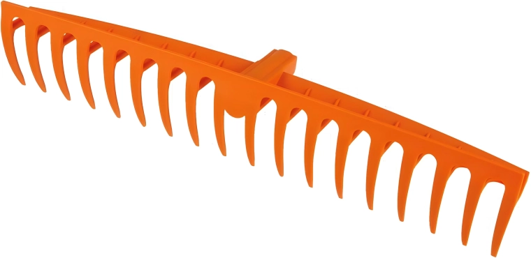 Plastové hrable s 18 zubmi