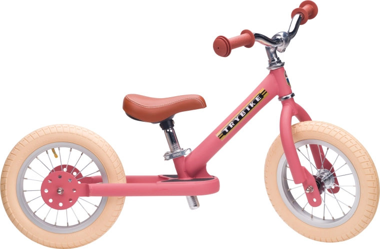 Ružové detské odrážadlo Trybike
