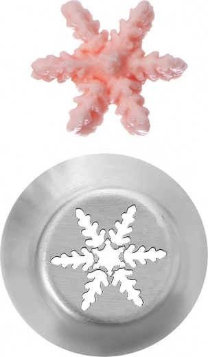 Precízne vločkové vzory na jedno stlačenie