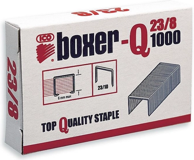 Zošívacie spony Boxer-Q 23/8