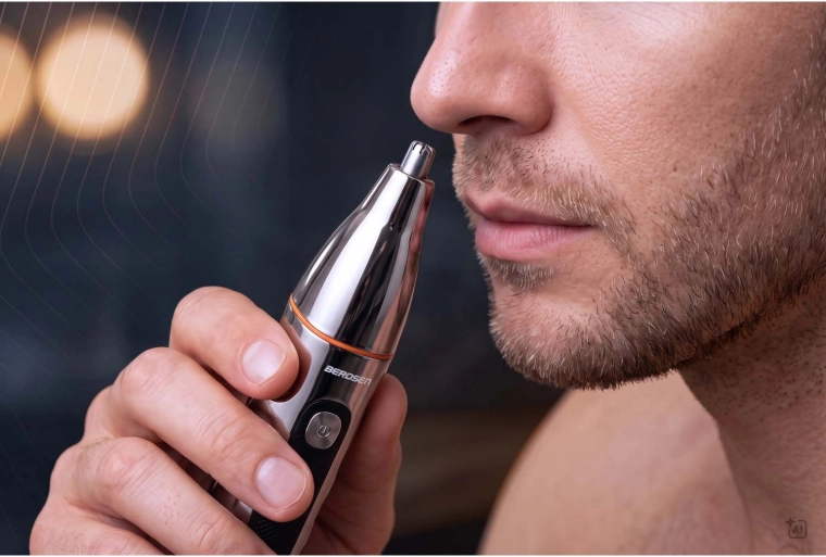 Bezpečná hygiena: zastrihávač nosa a uší
