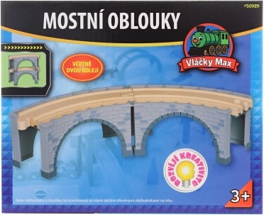 Vláčiky Max mostné oblúky