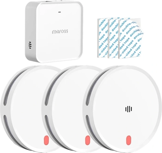 Meross inteligentný Wi‑Fi detektor dymu