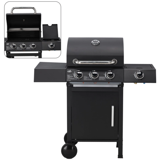 Priestranná grilovacia plocha a ľahká údržba