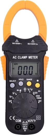 Solight kliešťový multimeter AC/DC 600 V, AC 600 A s meraním teploty