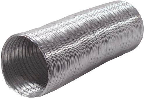 Flexibilné hliníkové potrubie 100 mm (dĺžka 230–1000 mm)