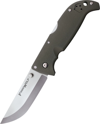 Cold Steel Finn Wolf OD Green vreckový outdoorový nôž