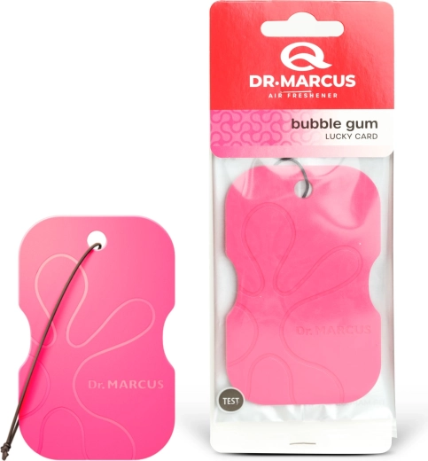Dr. Marcus Lucky Card Bubble Gum osviežovač vzduchu do auta
